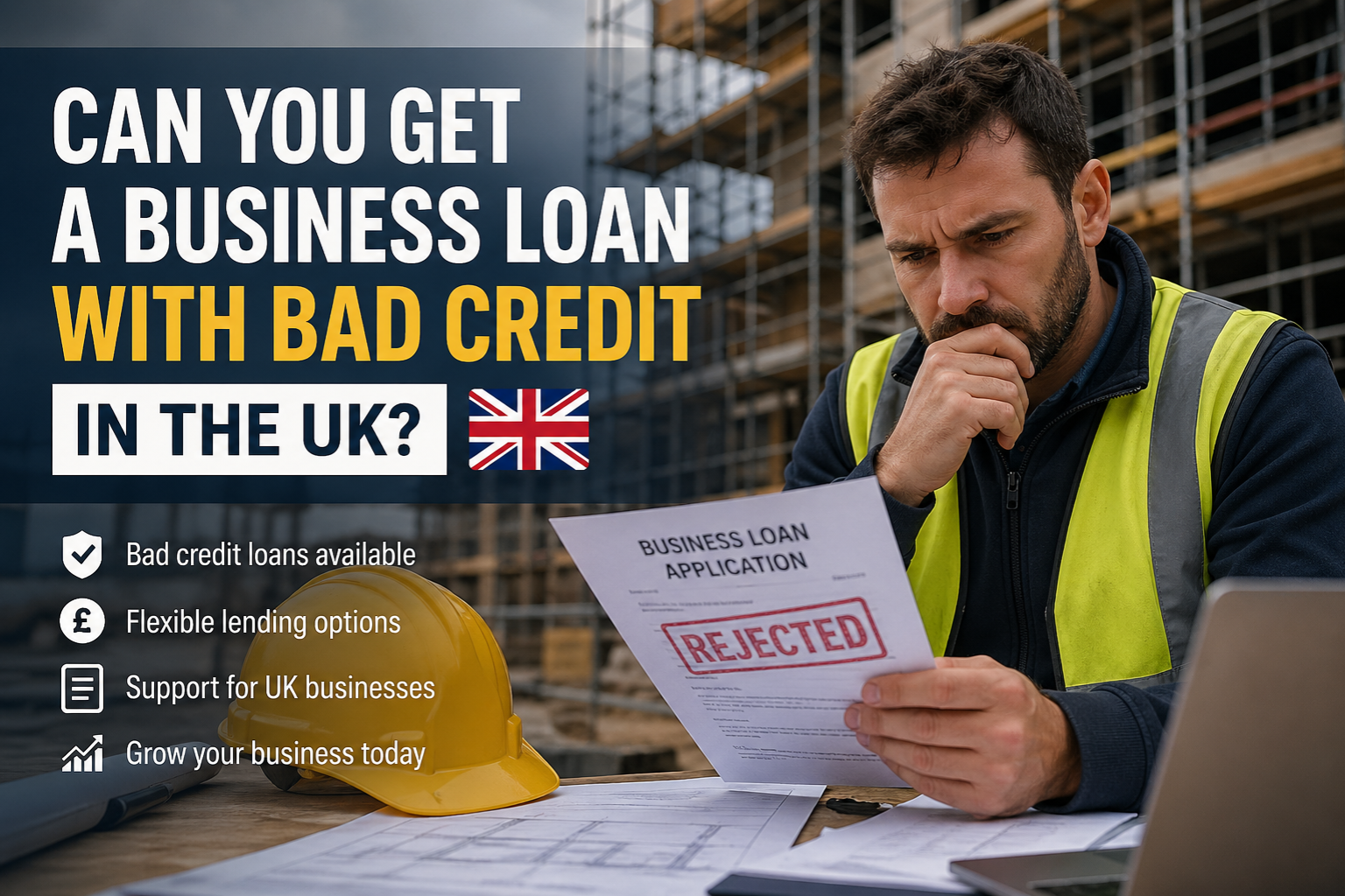 Business loan with bad credit