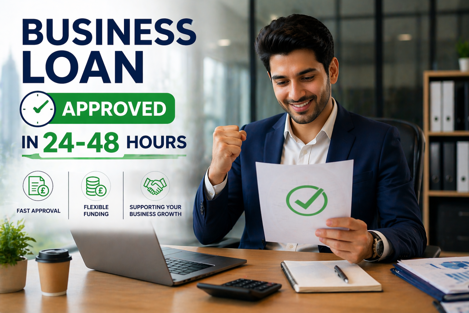business loan approved 24-48
